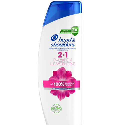 Head & Shoulders Гладкие И Шелковистые 2в1 400 мл