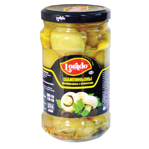 Lorado Շամպինյոն Ամբողջական Մարինացված 314 մլ