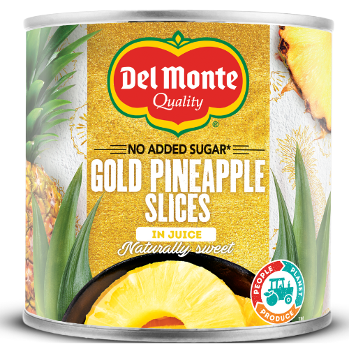 Del Monte Արքայախնձոր Ոսկե Օղակներ Հյութի Մեջ 435գ