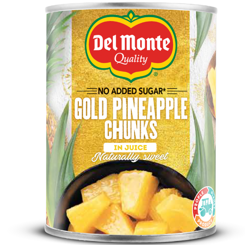 Del Monte Արքայախնձոր Ոսկե Կտորներ Հյութի Մեջ 565գ