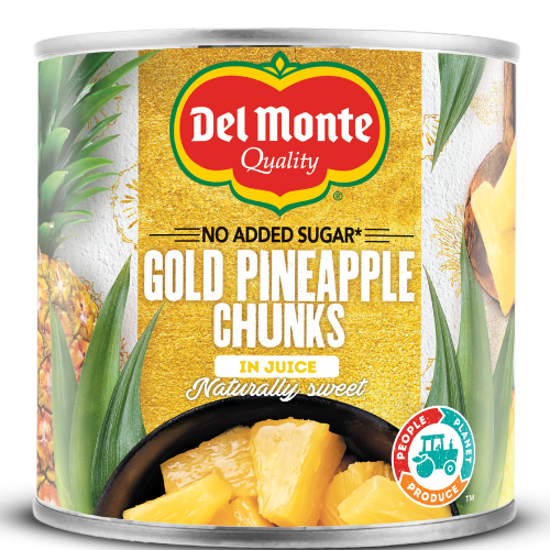 Del Monte Արքայախնձոր Ոսկե Կտորներ Հյութի Մեջ 435գ