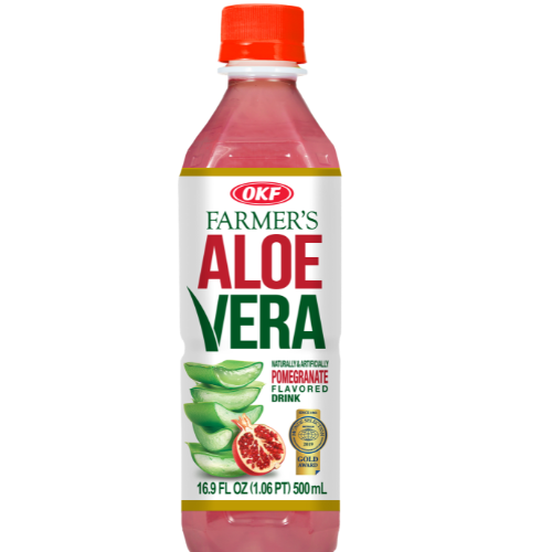 OKF Farmer’s Aloe Vera Pomegranate 500ml