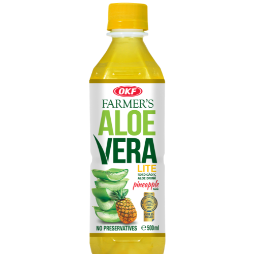 OKF Farmer’s Aloe Vera Pineapple 500ml