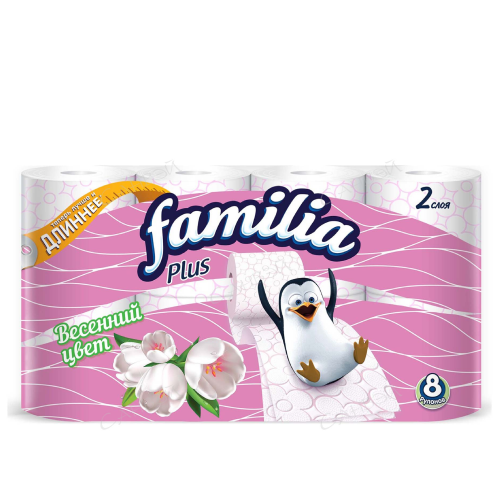 Familia Туалетная Бумага Трио Ароматная 3сл 12 Рулонов