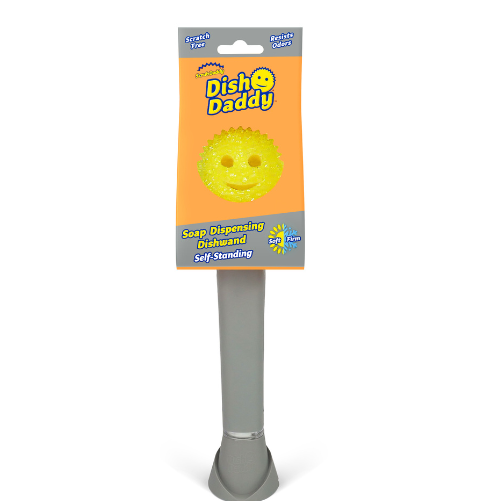 Scrub Daddy Щетка Для Мытья Посуды c Дозатором Мыла 1штука