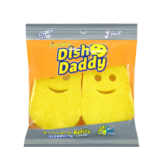 Scrub Daddy Сменные Губки Для Щетки 2штуки