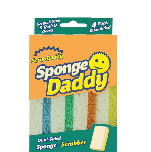 Scrub Daddy Двухсторонние Губки 4штуки