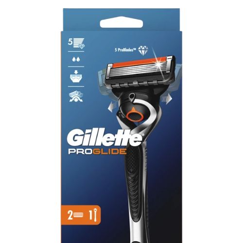 Gillette ProGlide Бритва 1штука с 2 Картриджами