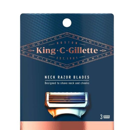 Gillette King Картриджи 3штук