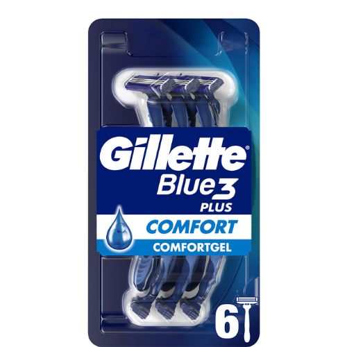 Gillette Blue3 Comfort Plus Одноразовые Бритвы 6штук