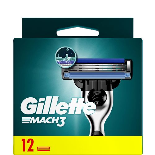 Gillette Mach 3 Картриджи 12штук